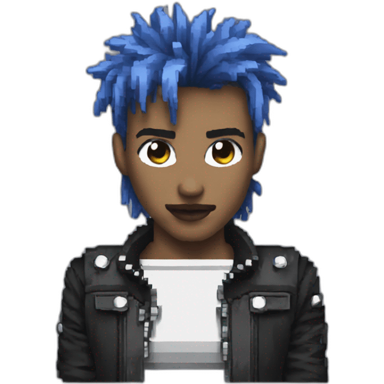 pixel art punk emoji