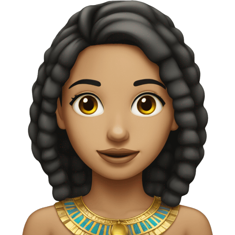 light skin Egyptian girl  emoji