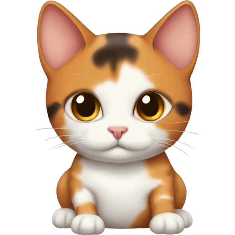 calico cat pregnant emoji