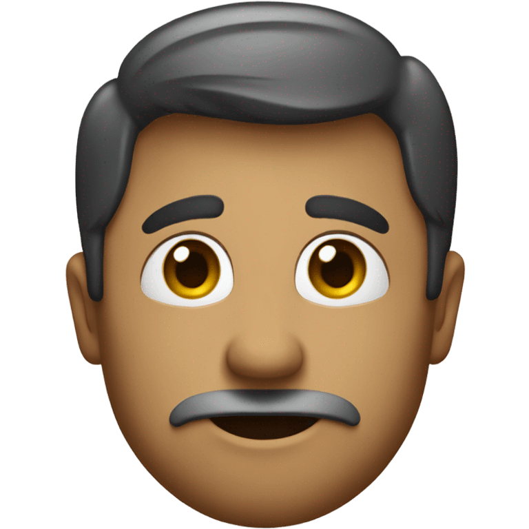 An emoji that says ,,yes sir’’ with a serios face emoji