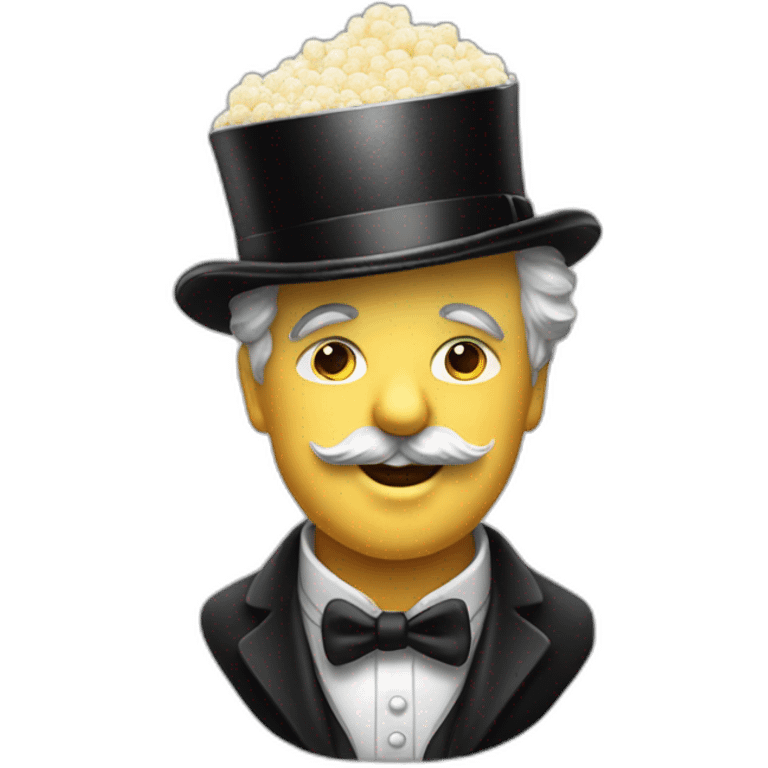 Charlie chaplin drink beer emoji