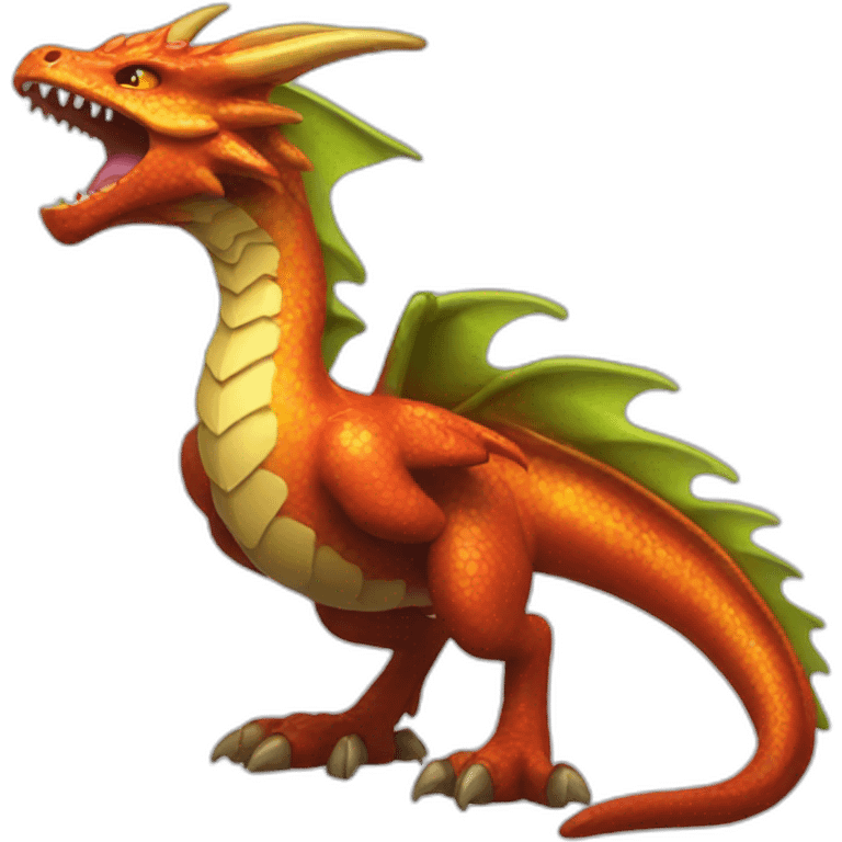 Dracaufeu shiny  emoji