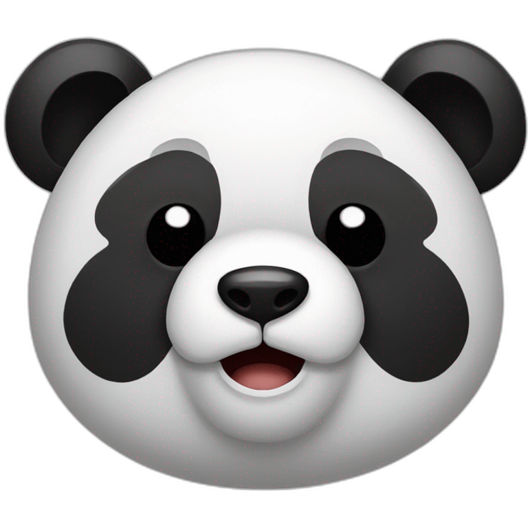 Panda crying emoji