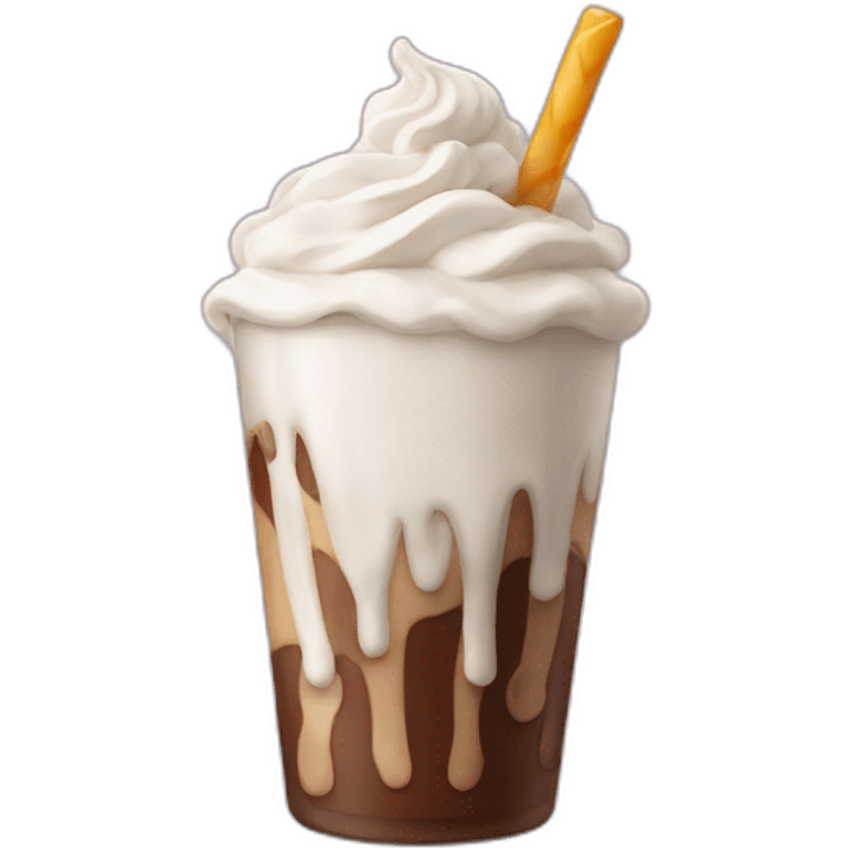 awefull milkshake emoji