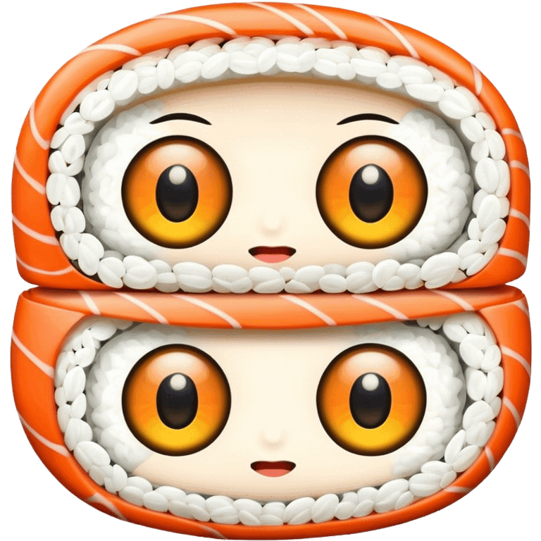 Sushi eyes emoji