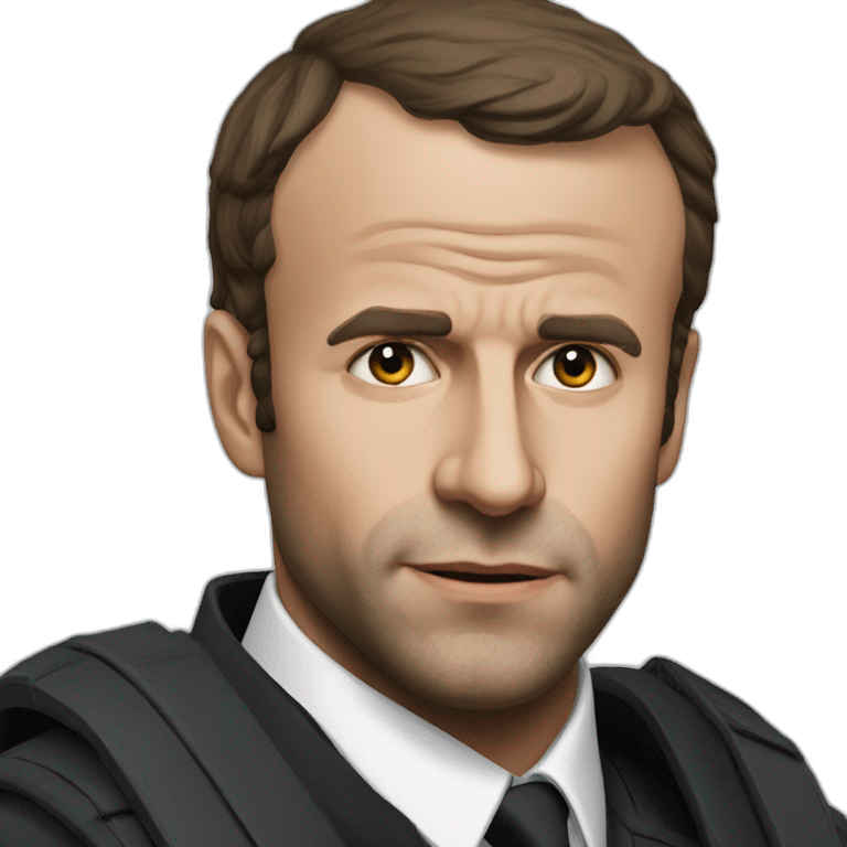 macron gangster emoji