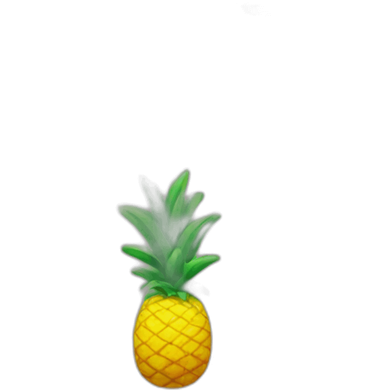 Dancing pineapple emoji