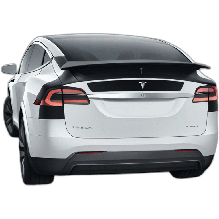 Tesla model x emoji