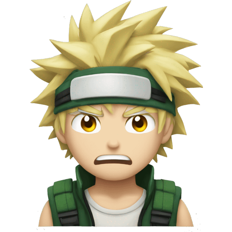 Bakugou angry emoji