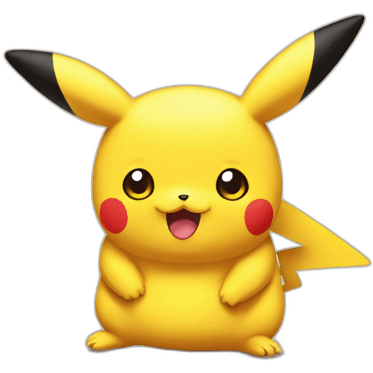 Fat pickachu emoji