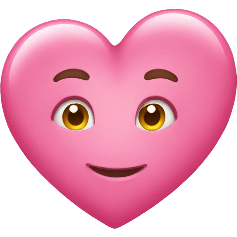 Pink heart emoji emoji