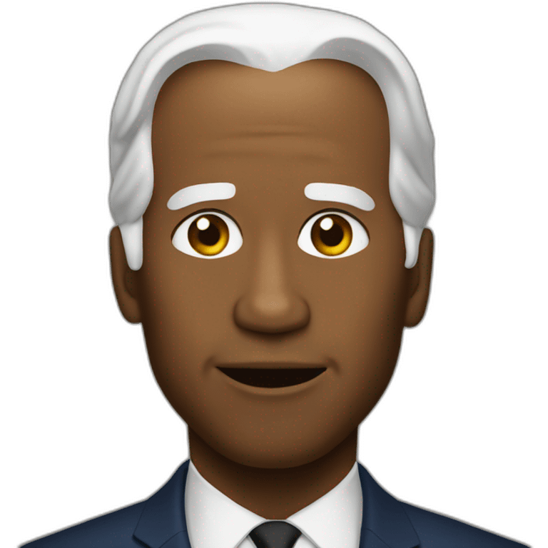 Black Joe biden emoji