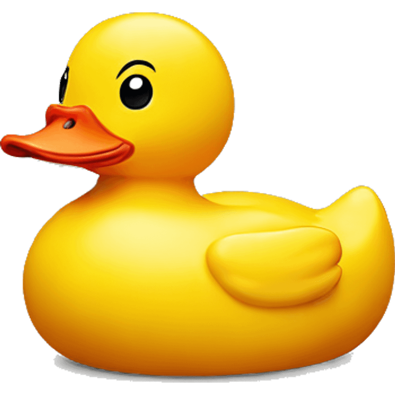 Rubber duck emoji