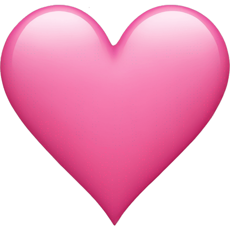 Pink heart emoji