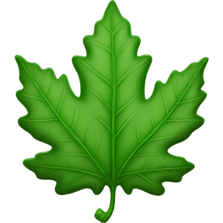 Leaf coat of arms emoji