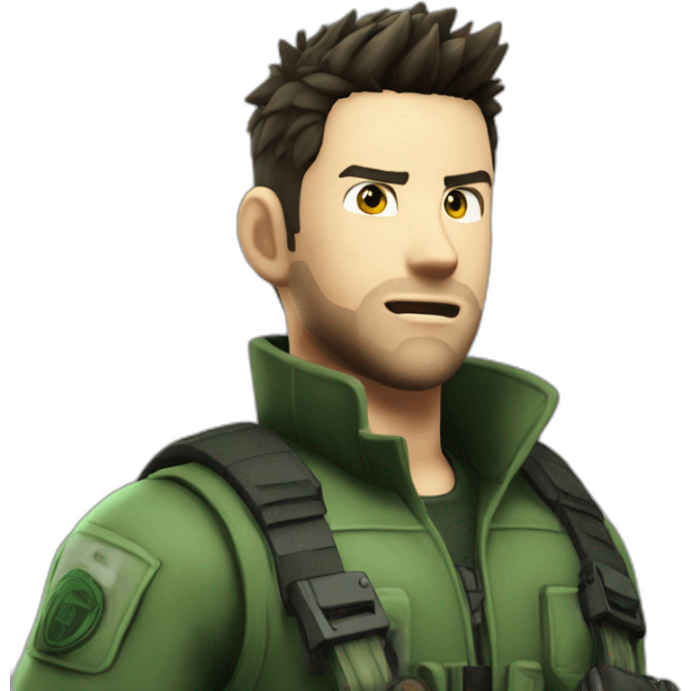 Chris redfield emoji