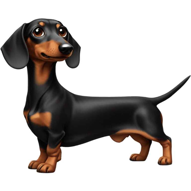 My dachshund name Rosi emoji