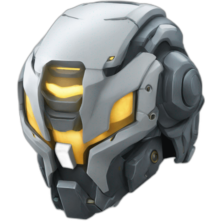 mecha storm helmet emoji