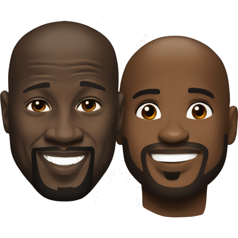 Shaq and Kobe  emoji