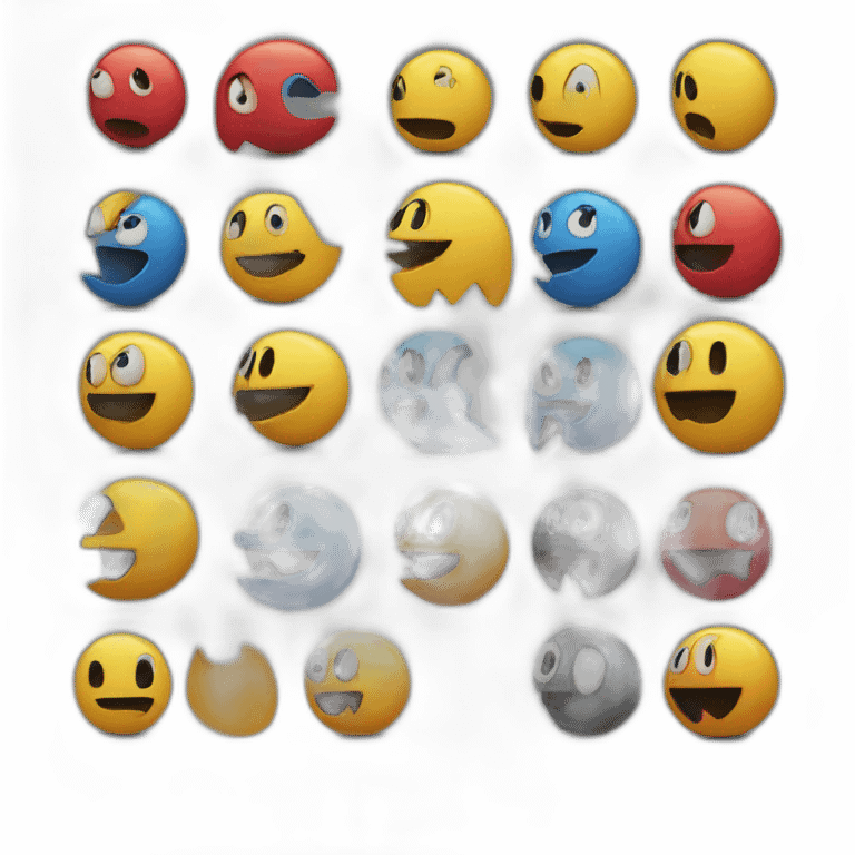 Pac man emoji