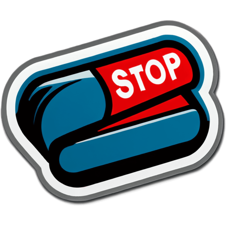 Stop doing that! sticker 
 emoji