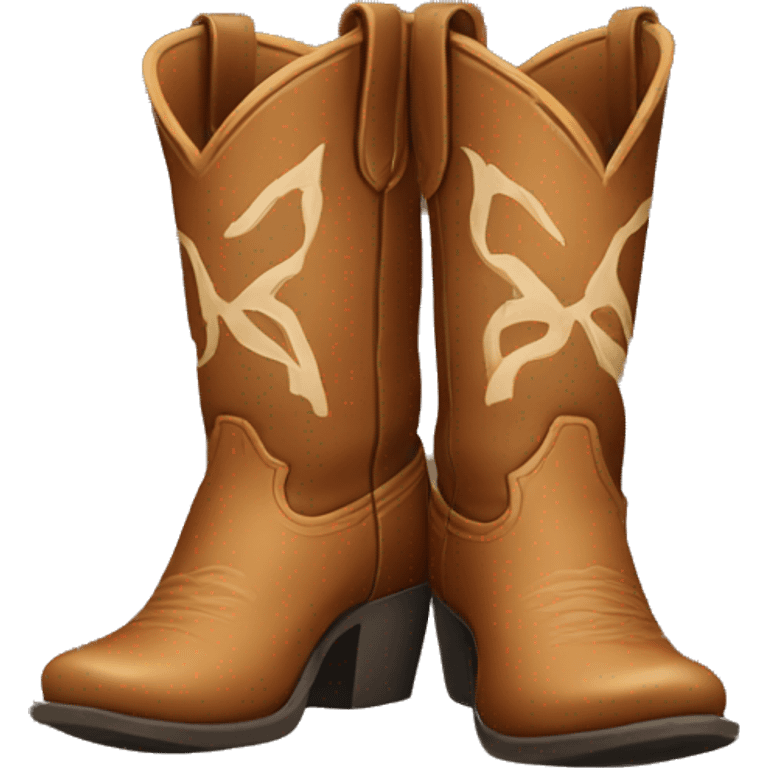 cowgirl boots emoji