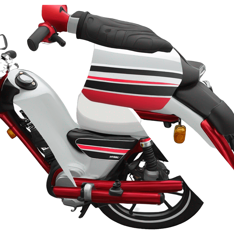 Royal Enfield Meteor 350 Red emoji