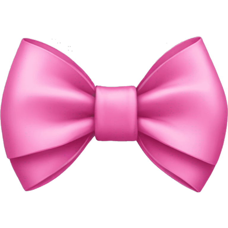 Pink bow emoji