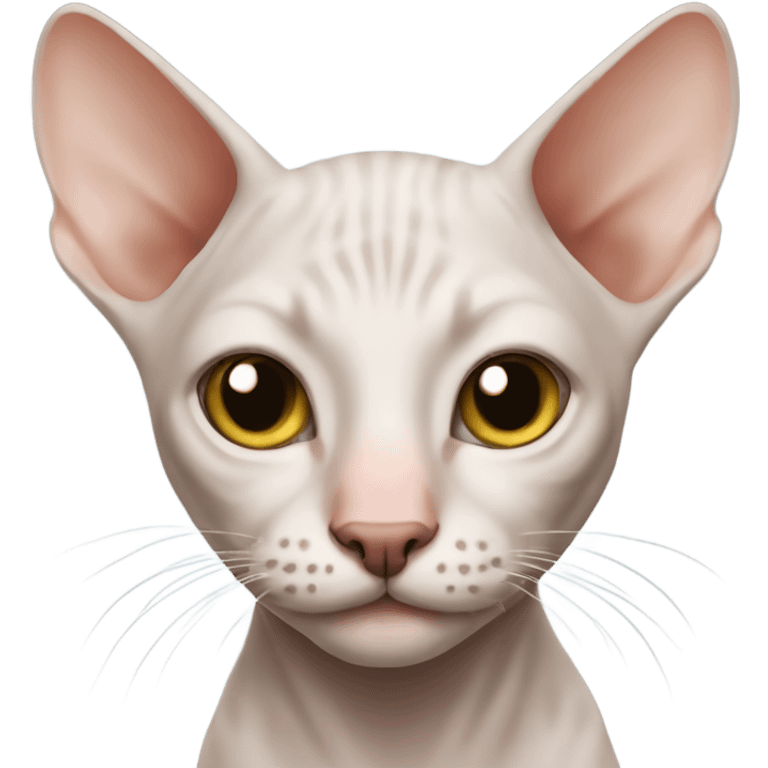 hairless cat emoji