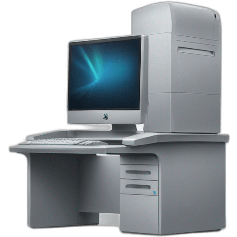 pc workstation for design emoji