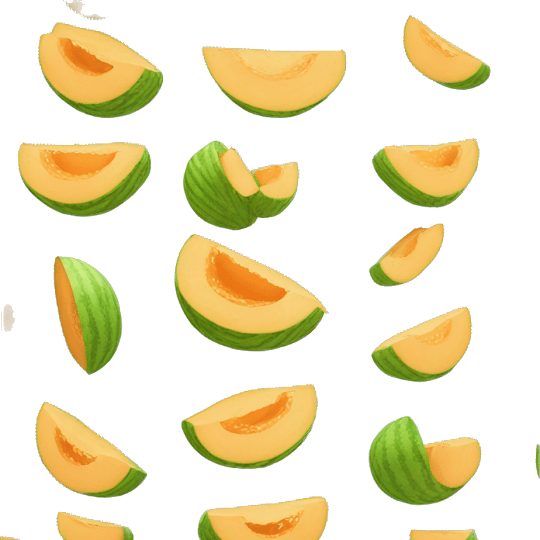 Cantaloupe emoji