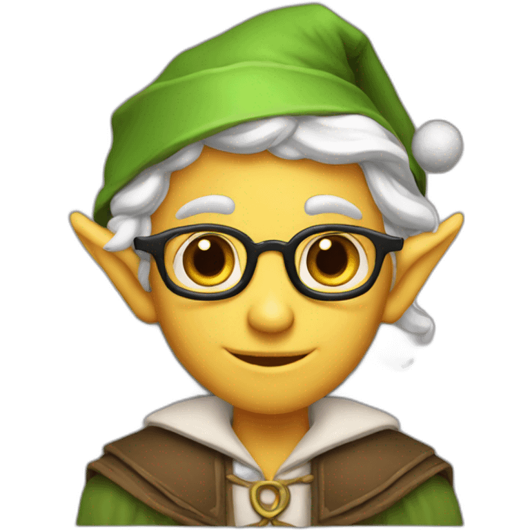 Scholar elf emoji