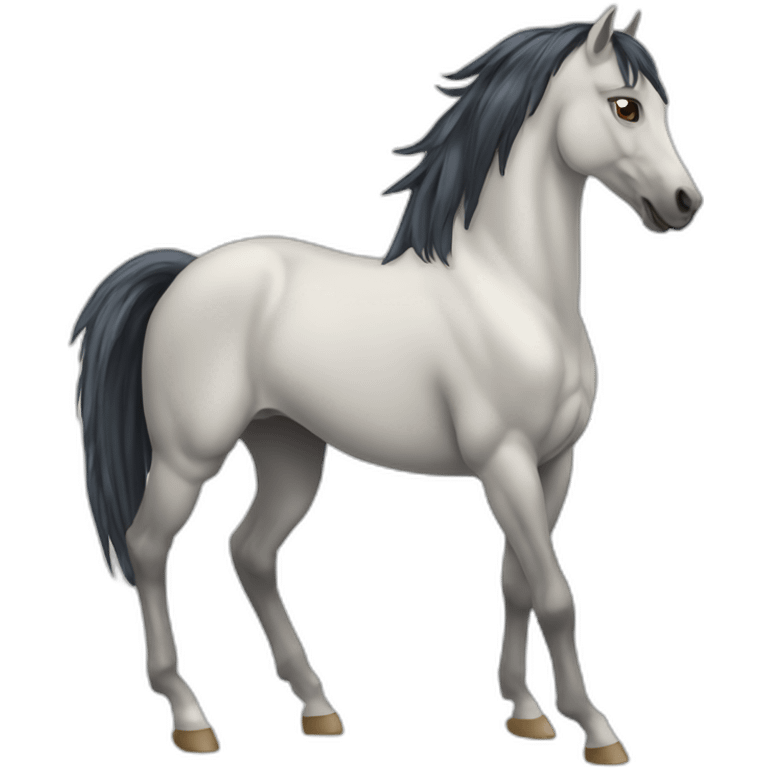 Cheval qui galope emoji