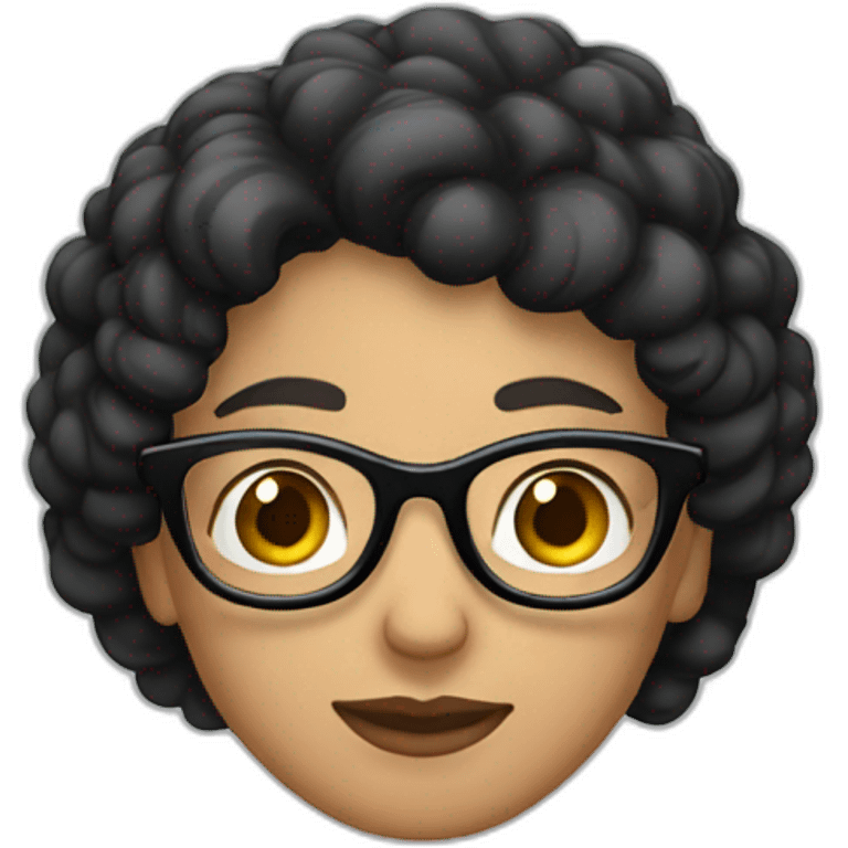 Mixed-race-couple-with-dark-hair-woman-with-glasses emoji