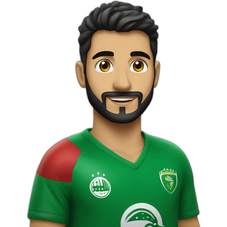 SAUDI AL-AHLI FOOTBALL CLUB FAN emoji