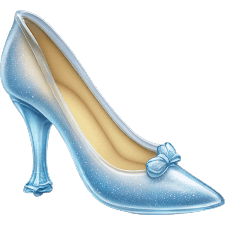 Cinderella’s glass slipper emoji