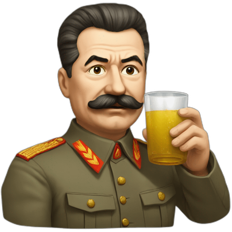 stalin drinking poliakov emoji