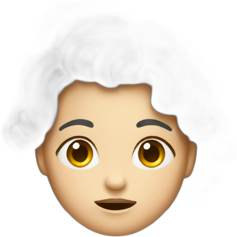 Gassy lady emoji