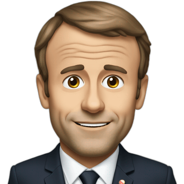 emmanuel macron emoji