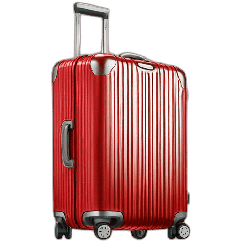 Essential Cabin S luggage Red rimowa emoji