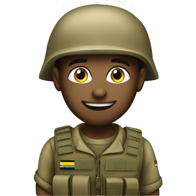 Israeli soldier  emoji