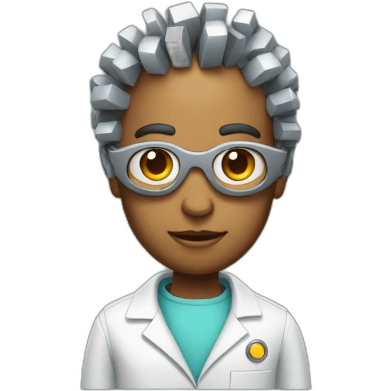 robotic scientist emoji