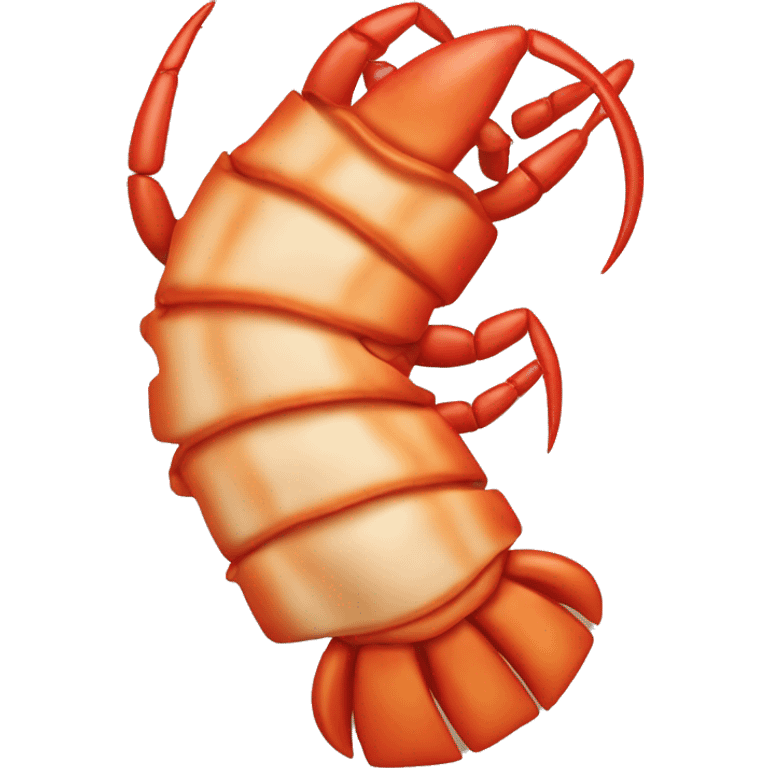 Lobster tail emoji