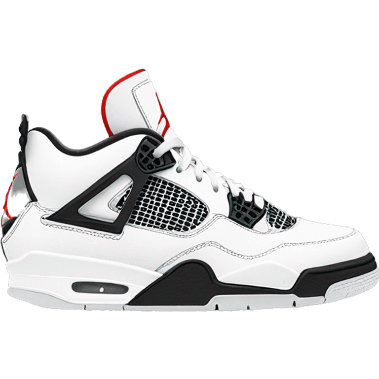 Nike Jordan 4 emoji