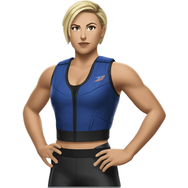 Rhea Ripley wwe super réaliste emoji