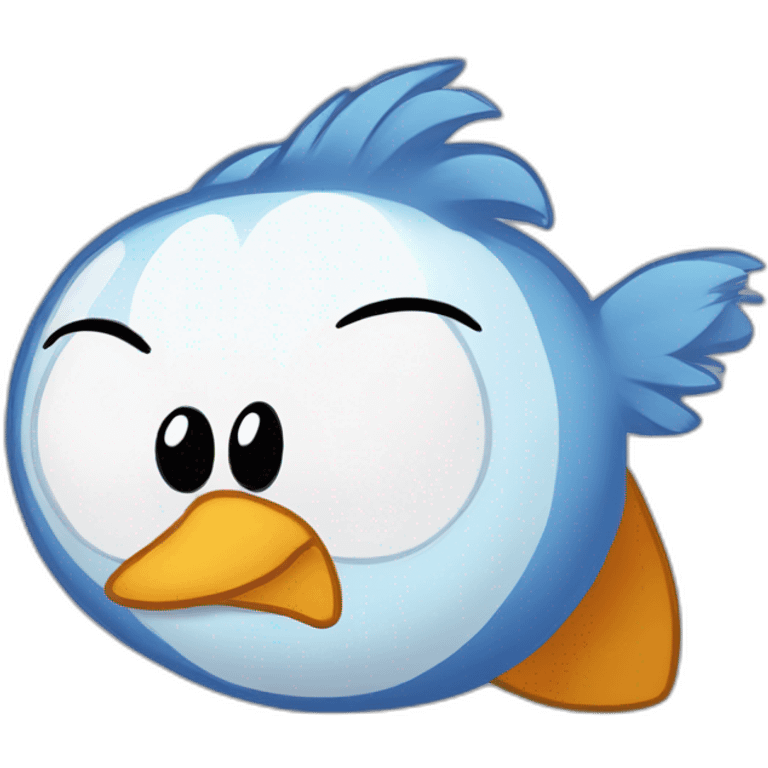 A puffle form club penguin  emoji