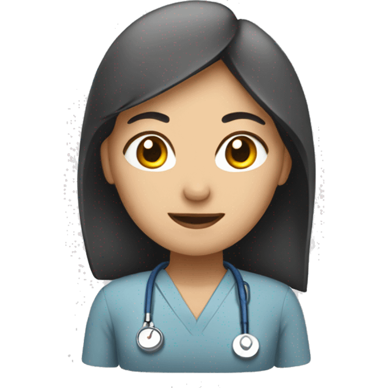 femasian health workerle  emoji