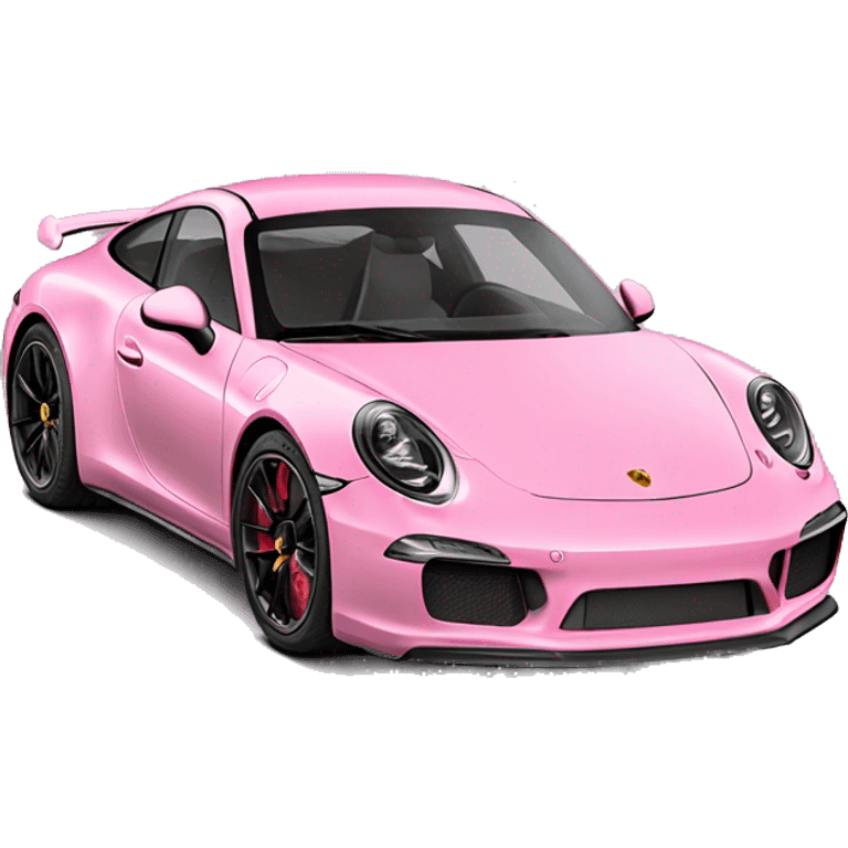 Baby pink porche 911 gts emoji