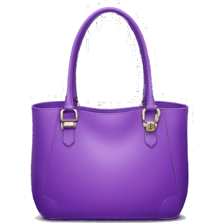 Purple handbag emoji