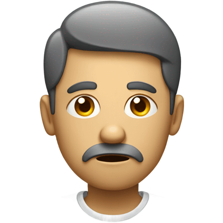 person with doubts reading a paper in their hands emoji